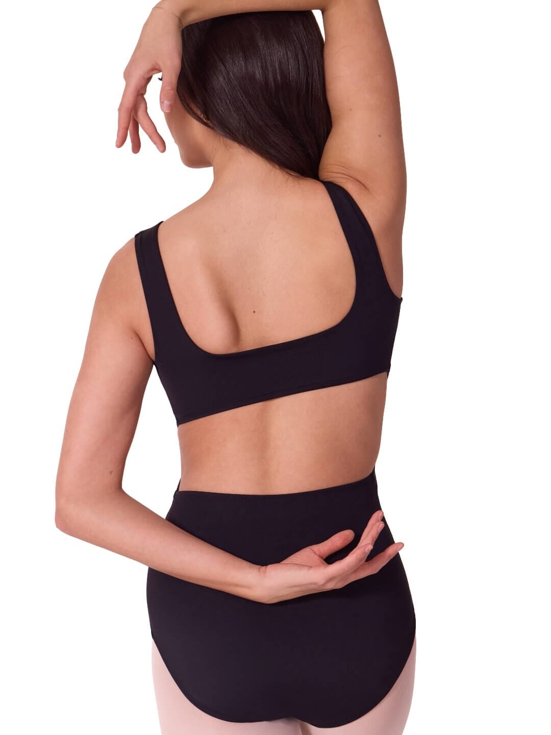 Capezio Soft Elegance Twist Front Tank Leotard - Adult BACK