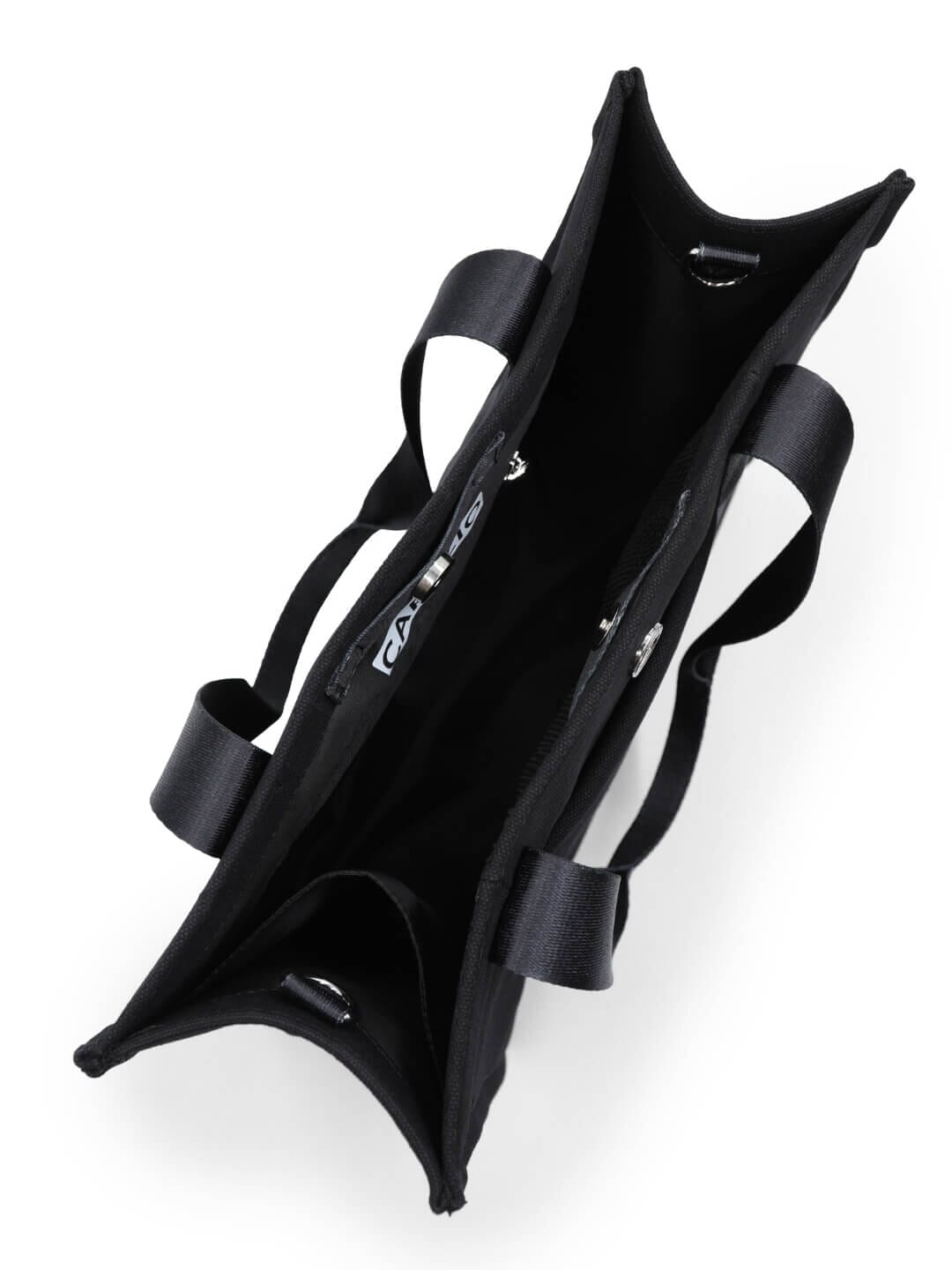 Capezio Soho Canvas Tote Bag blk inside