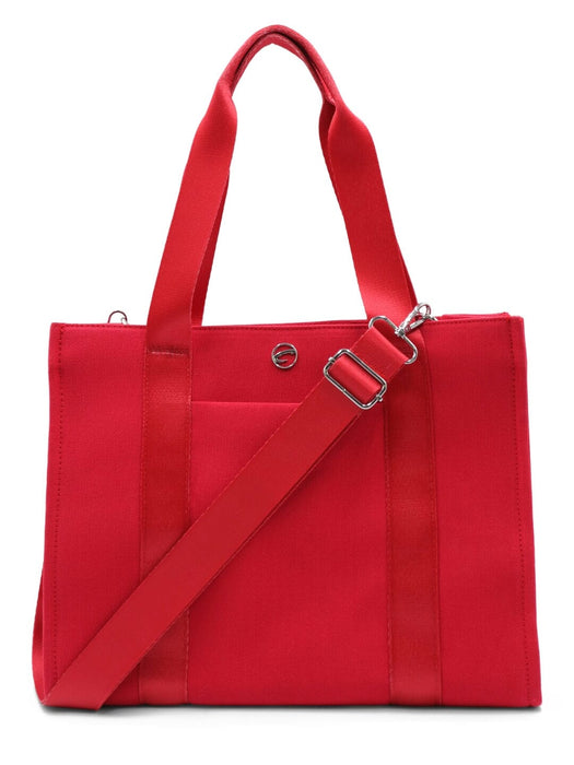 Capezio Soho Canvas Tote Bag red
