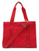Capezio Soho Canvas Tote Bag red