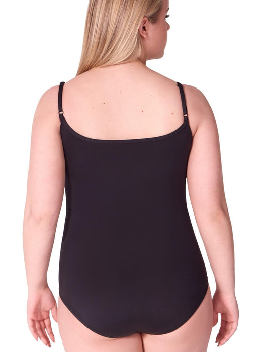 Capezio Studio Collection Casual Slip Camisole Leotard - Adult black back