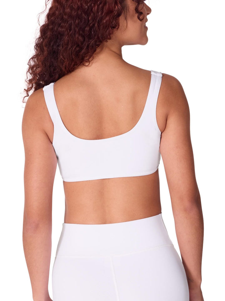 Capezio Studio Collection Everyday Sports Bra - Child white