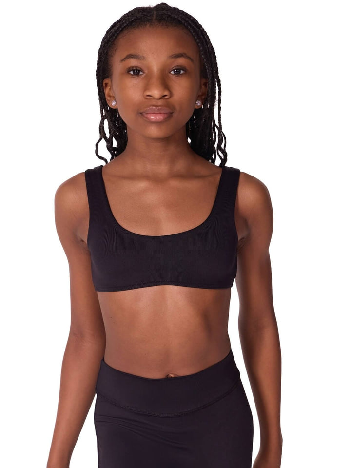Capezio Studio Collection Everyday Sports Bra black