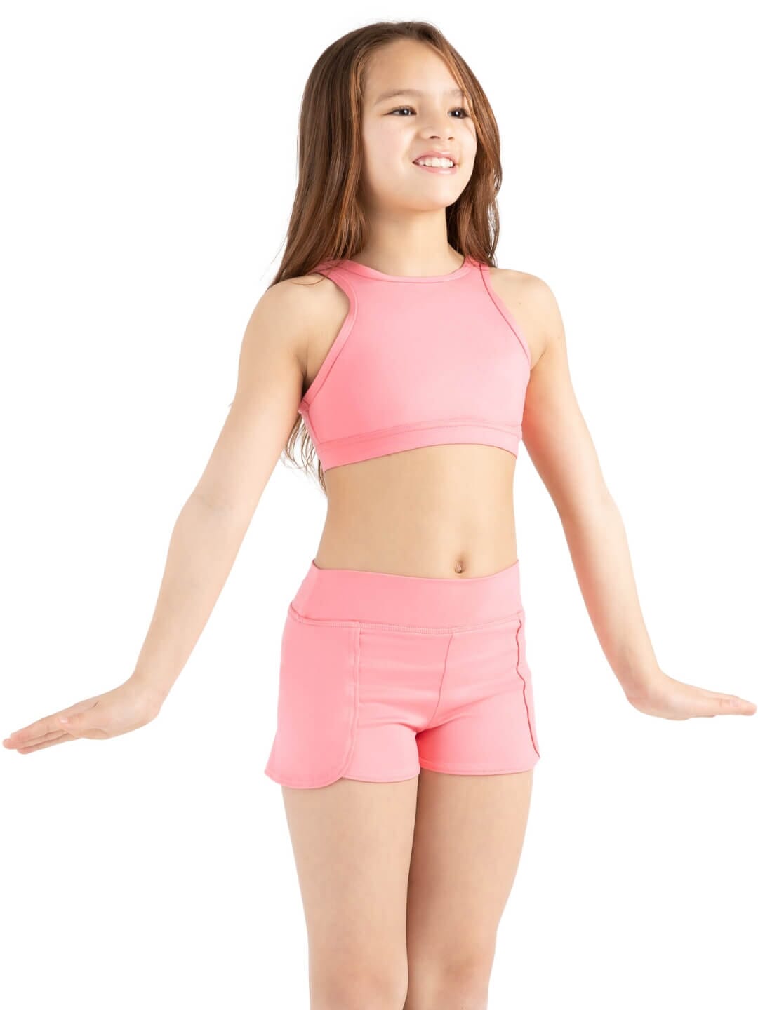 Capezio Studio Collection High Neck Bratop - Child Front