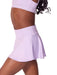 Capezio Studio Collection Pleated Piqué Skort - Adult lavender