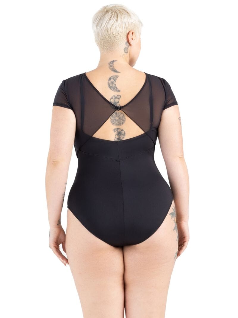 Capezio Sunset Nostalgia Sundown Leotard black back