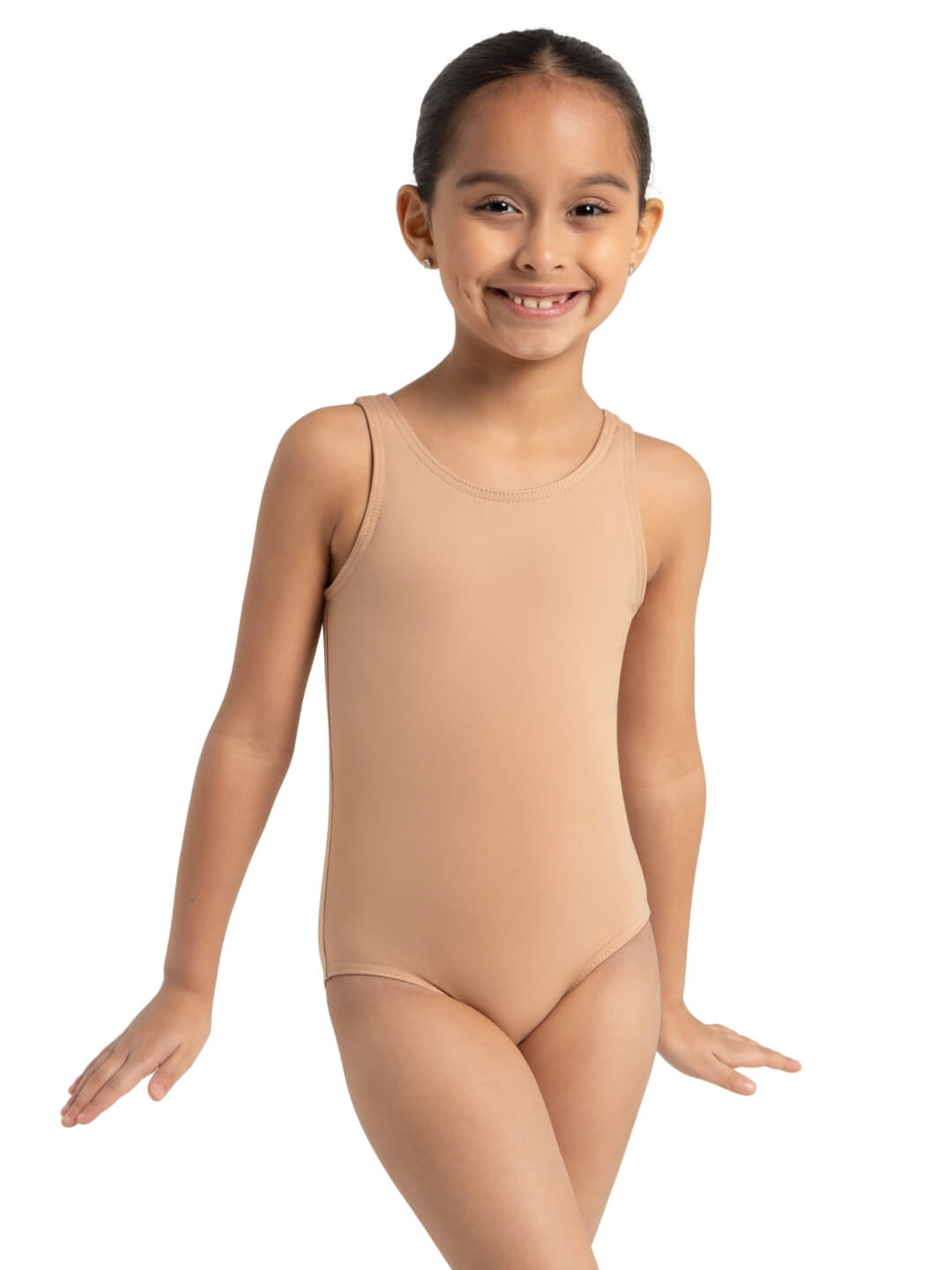Capezio Tank Leotard Girls Light Suntan TB142C