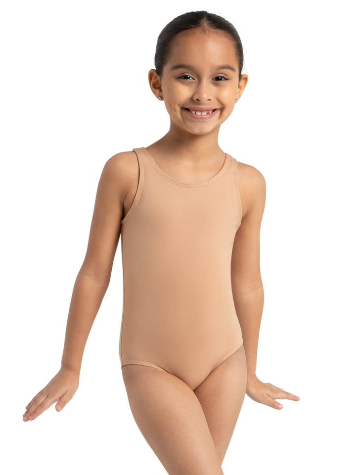 Capezio Tank Leotard Girls Light Suntan TB142C