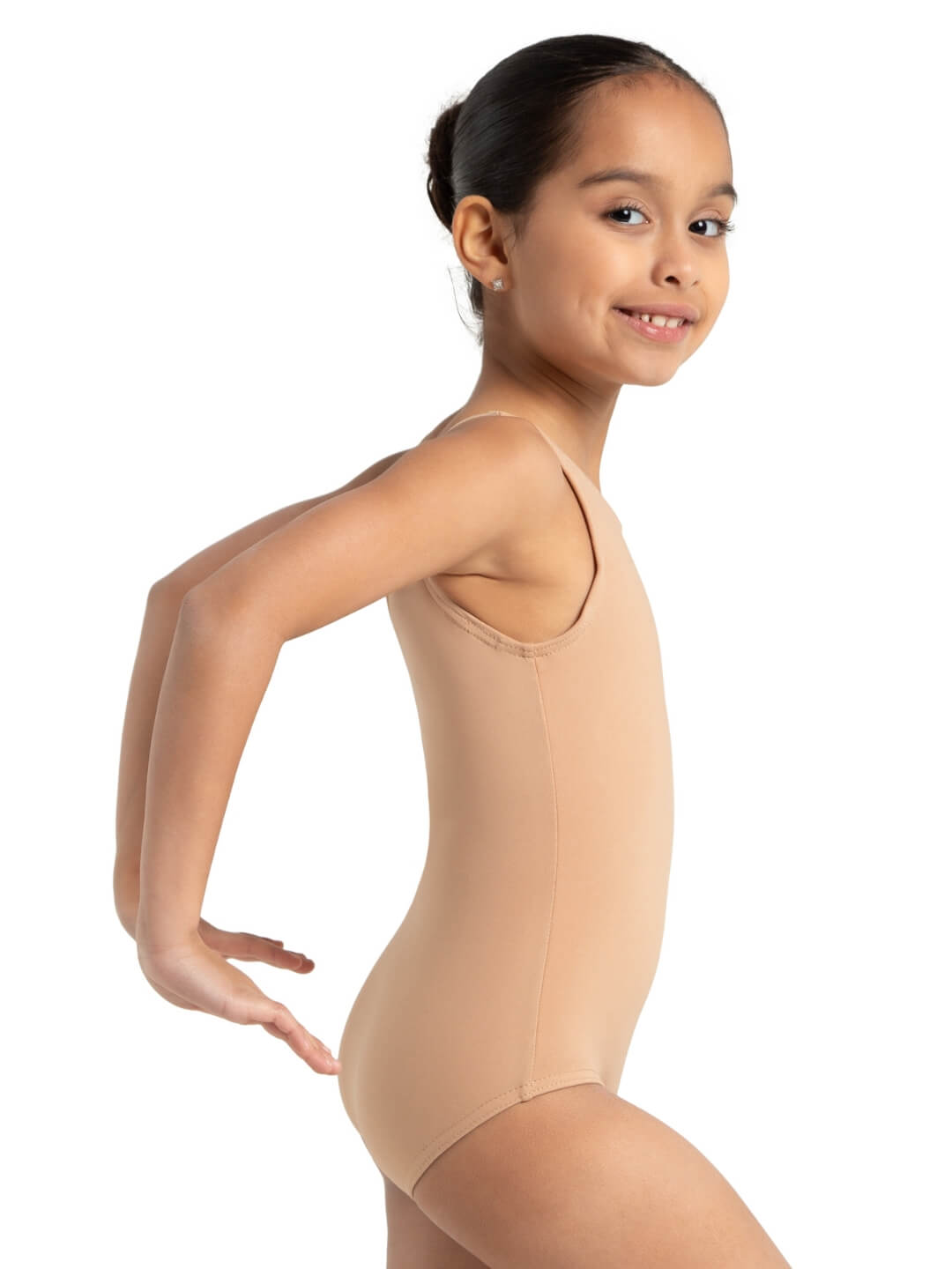 Capezio Tank Leotard Girls Light Suntan TB142C