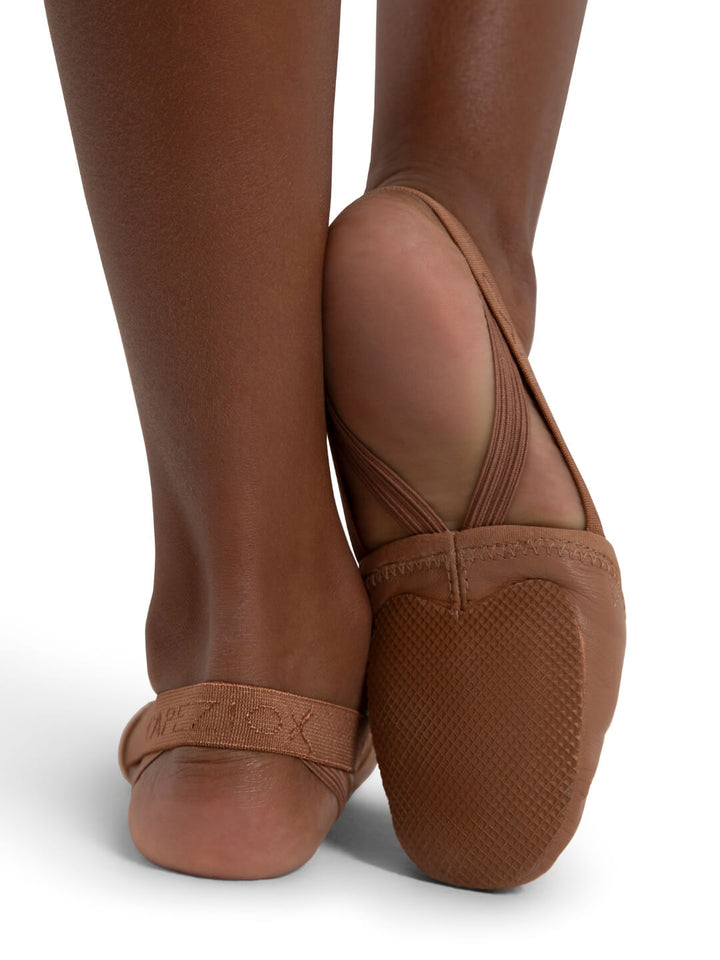 Capezio Turning Pointe 55 Child Dark Suntan H063C