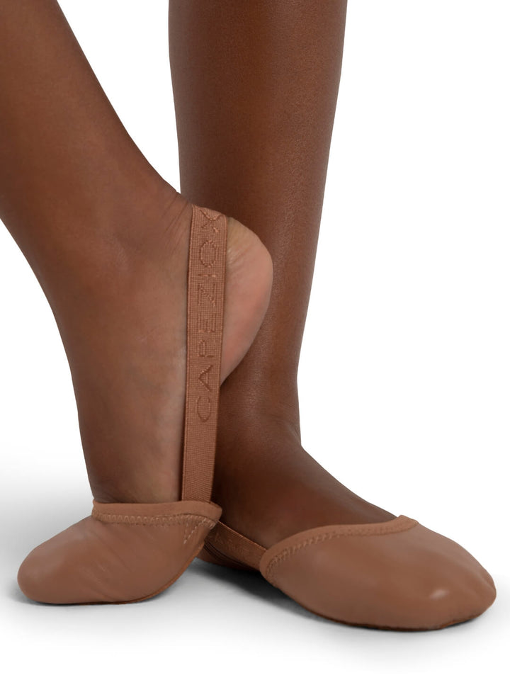 Capezio Turning Pointe 55 Child Dark Suntan H063C