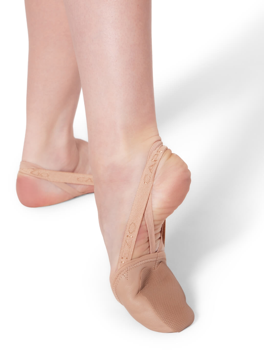 Capezio Turning Pointe 55 Half-Sole Leather Shoe - H063W