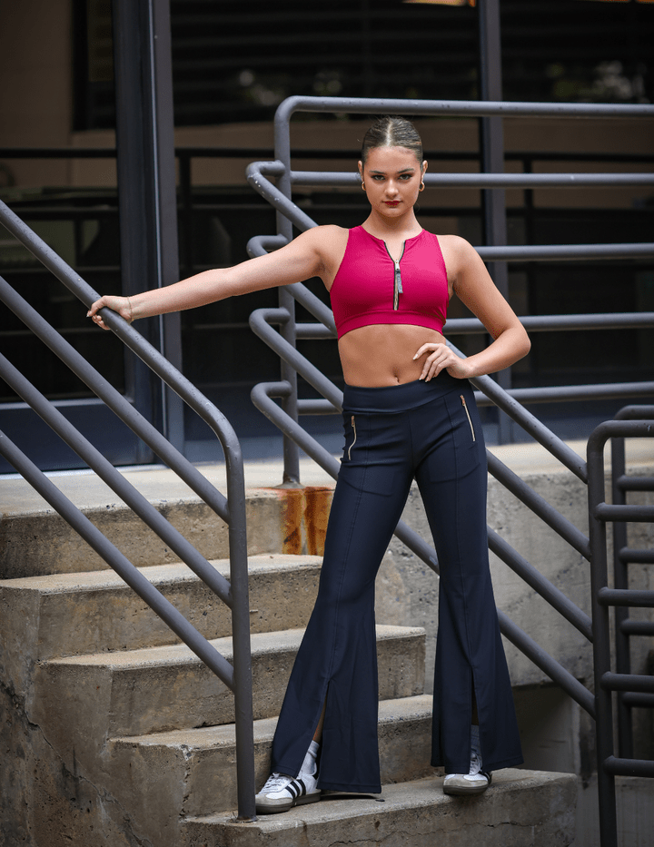 Oh La La Dancewear (OLL329L-BLK) The Motivation Pant-Closeout