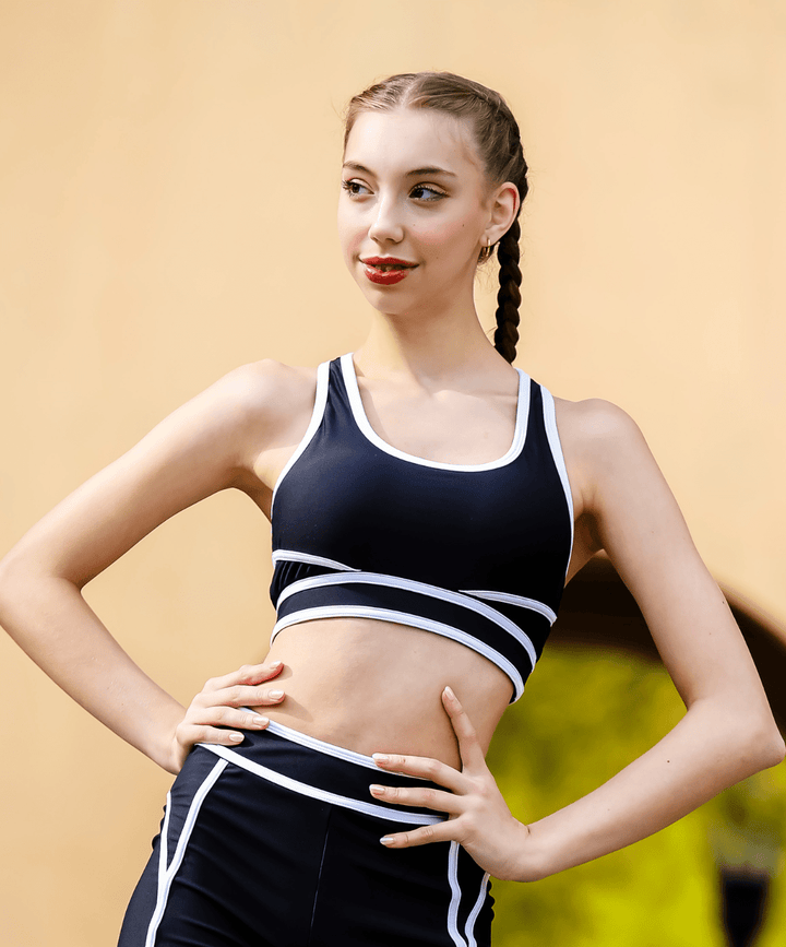 Oh La La Dancewear (OLL274-BLK) The Chelse Top - Black