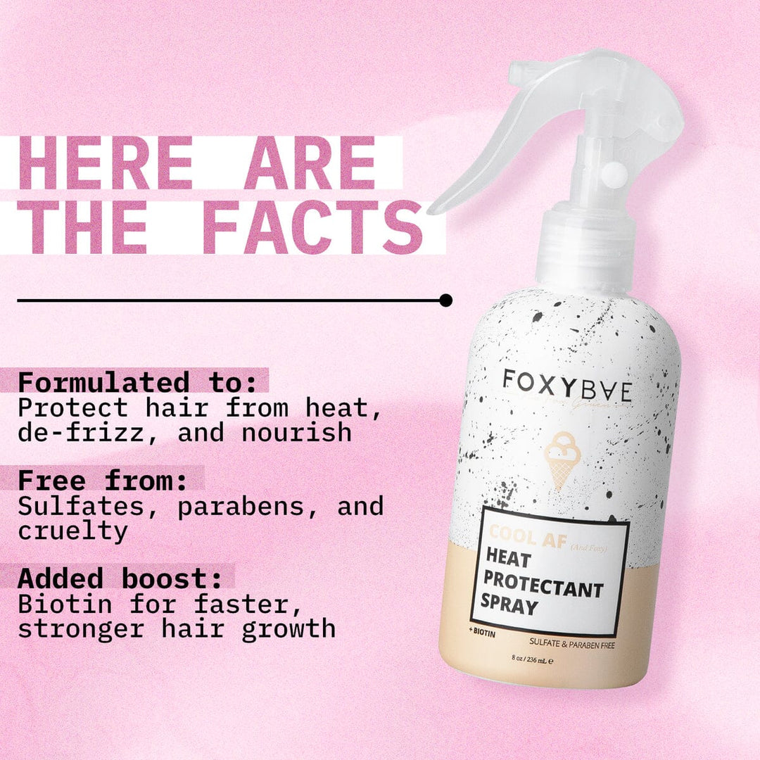 Cool AF Heat Protectant + Biotin Spray