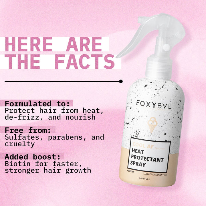 Cool AF Heat Protectant + Biotin Spray