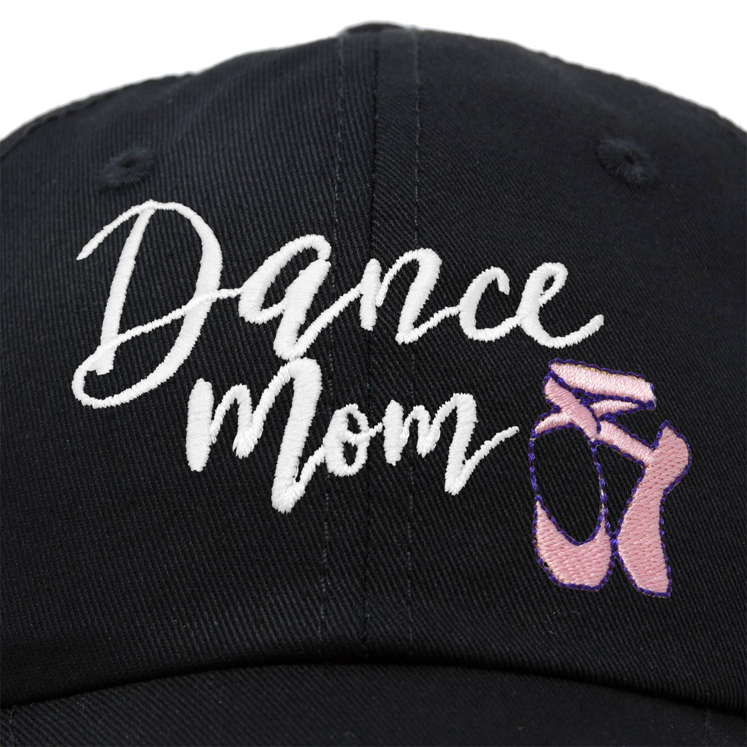 Dance Mom Hat Support Daughter Embroidered Cotton Cap