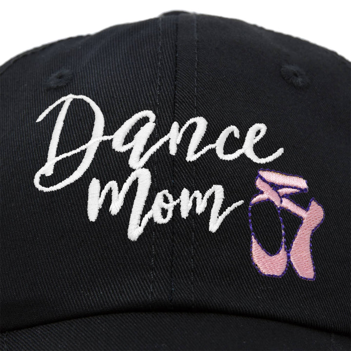 Dance Mom Hat Support Daughter Embroidered Cotton Cap