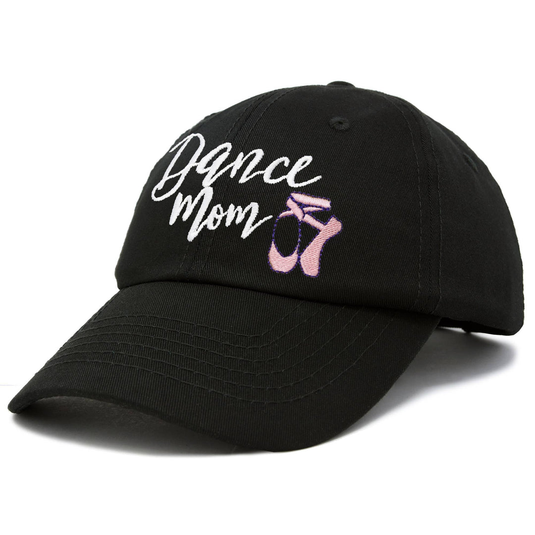 Dance Mom Hat Support Daughter Embroidered Cotton Cap side