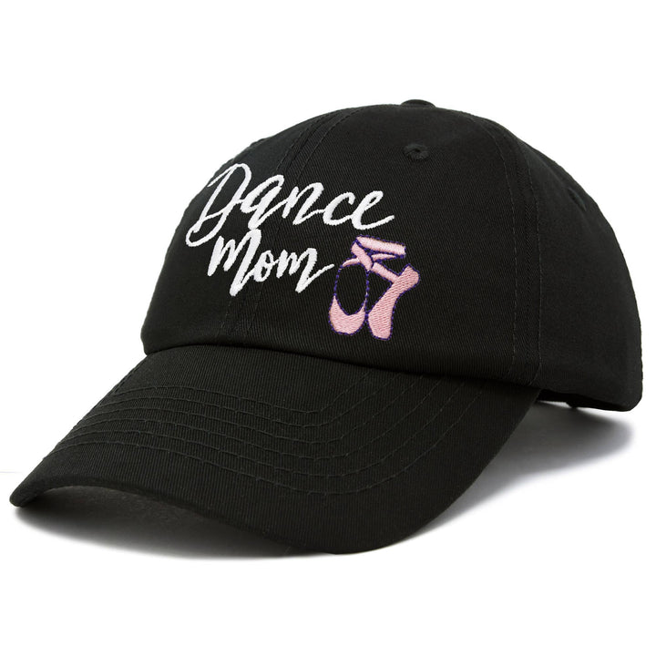 Dance Mom Hat Support Daughter Embroidered Cotton Cap side