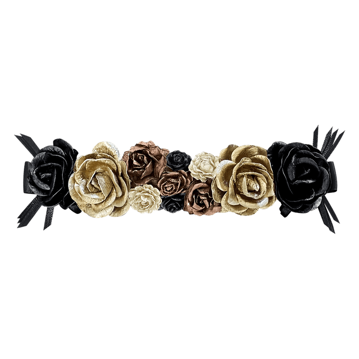 Danse De Paris A0006L Hair Blossom - Gold/Black