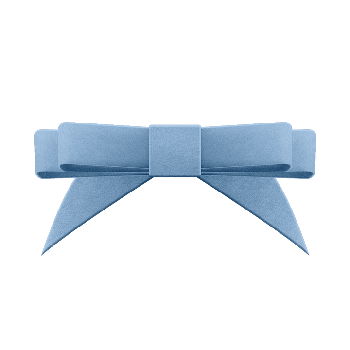 Danse De Paris A0035L Velvet Bow - Frost