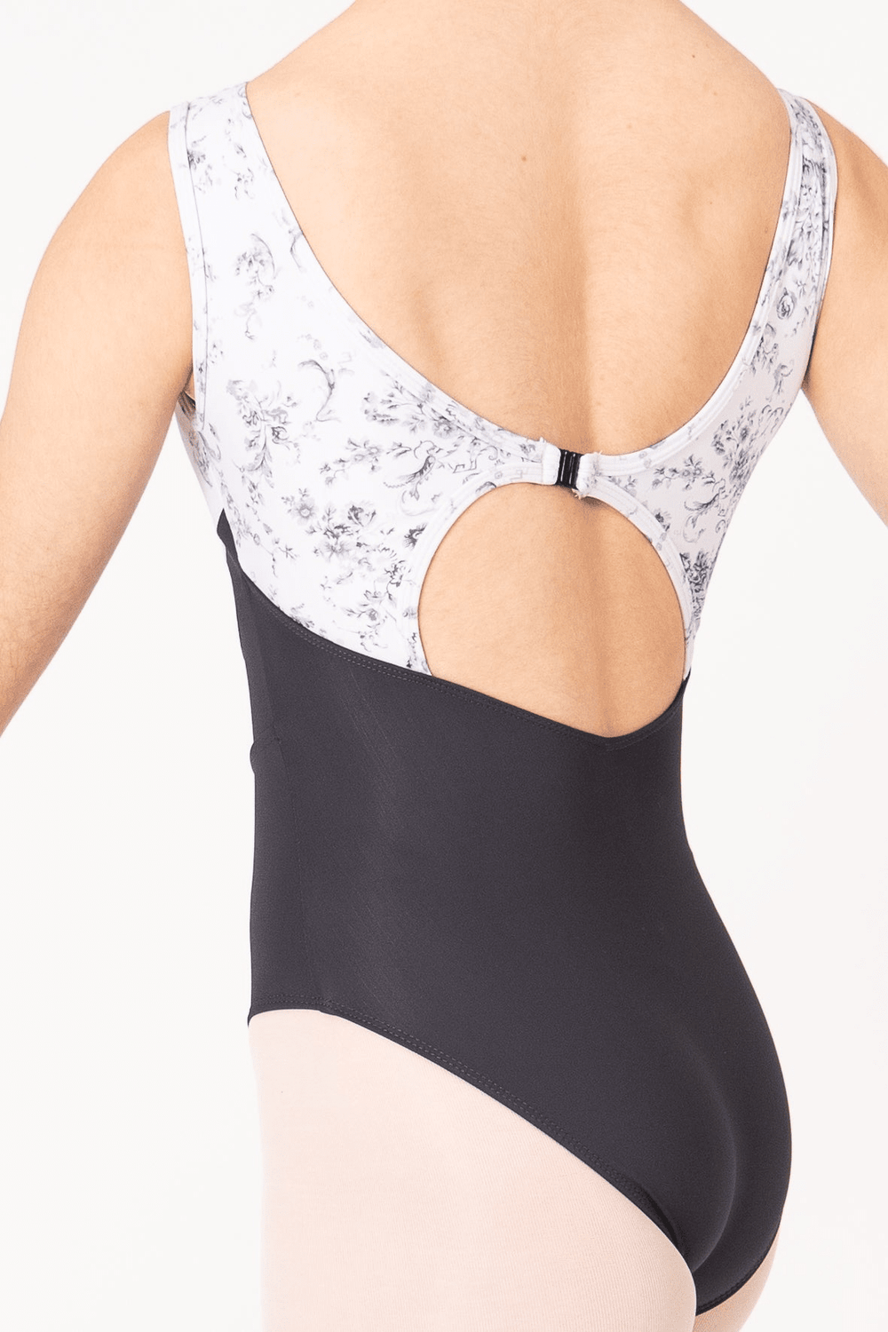 Danse De Paris Blisse Tank Leotard - Smoked Pearl - Back