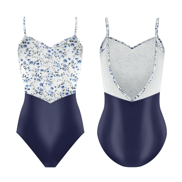 Danse De Paris Chanelle Camisole Leotard - Bluebelle