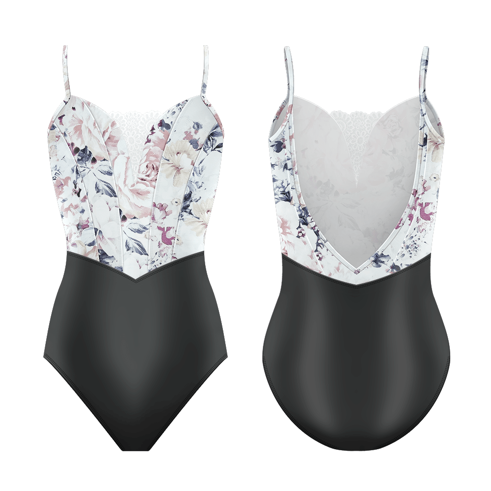 Danse De Paris Demi Antoinette Camisole Leotard - Abrielle 