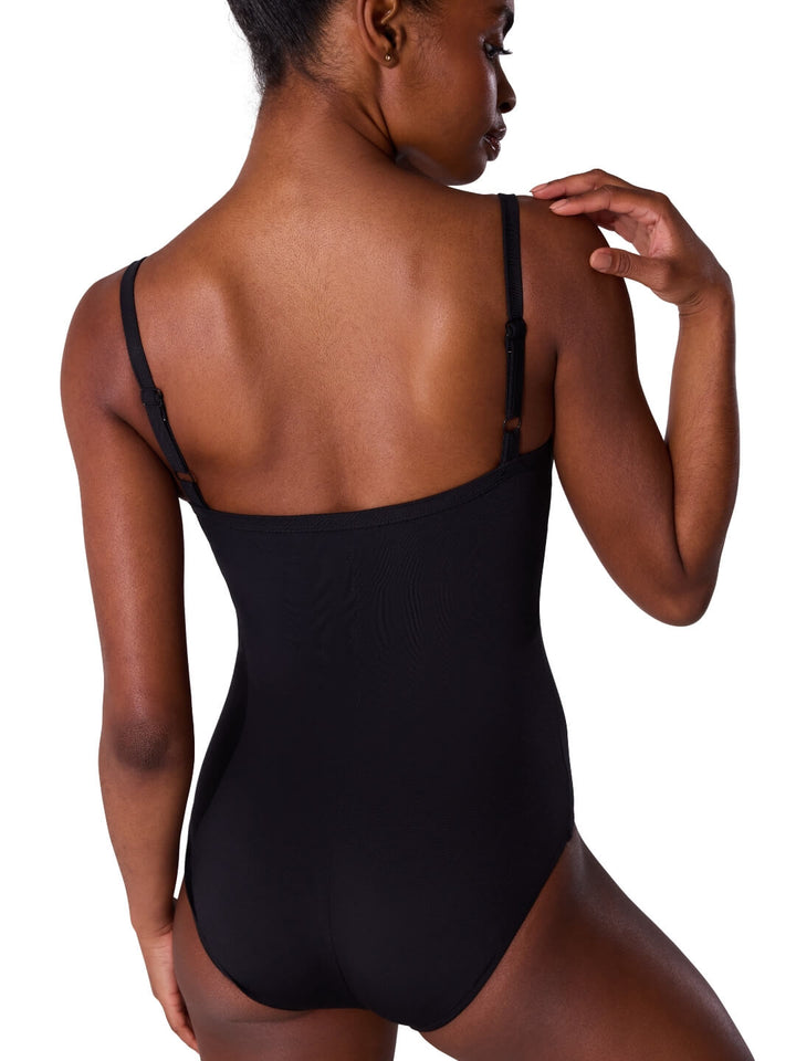 Capezio Soft Elegance Camisole Leotard with Bratek Black EL102W