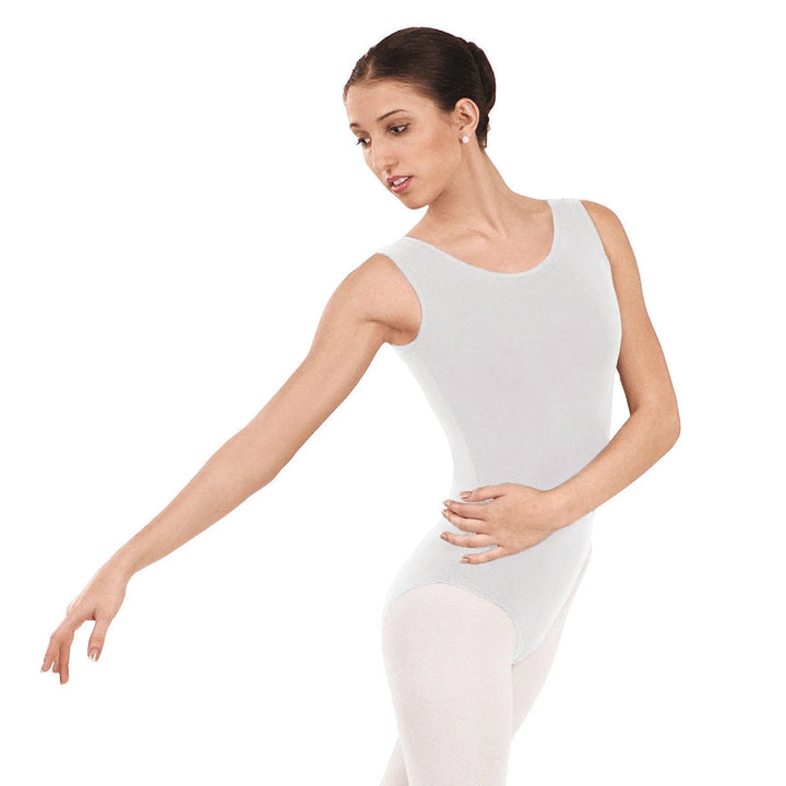 Eurotard Cotton/Lycra Tank Leotard - Adult