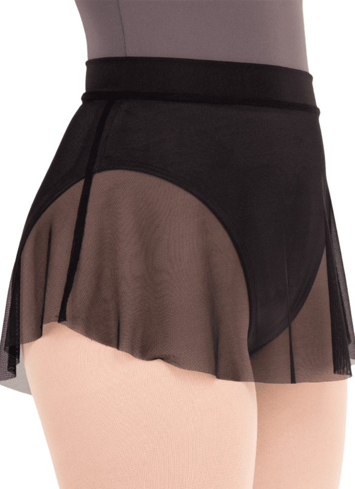 Eurotard 41121C Mesh Pull-On Mini Ballet Skirt - Child