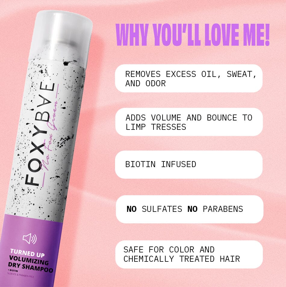 Turned Up Volumizing Dry Shampoo