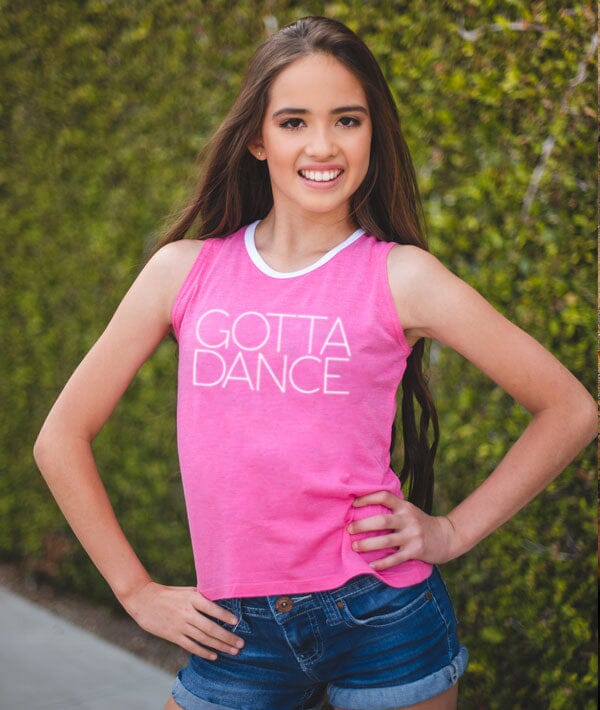 Gotta Dance - Girls Twist Back Tank