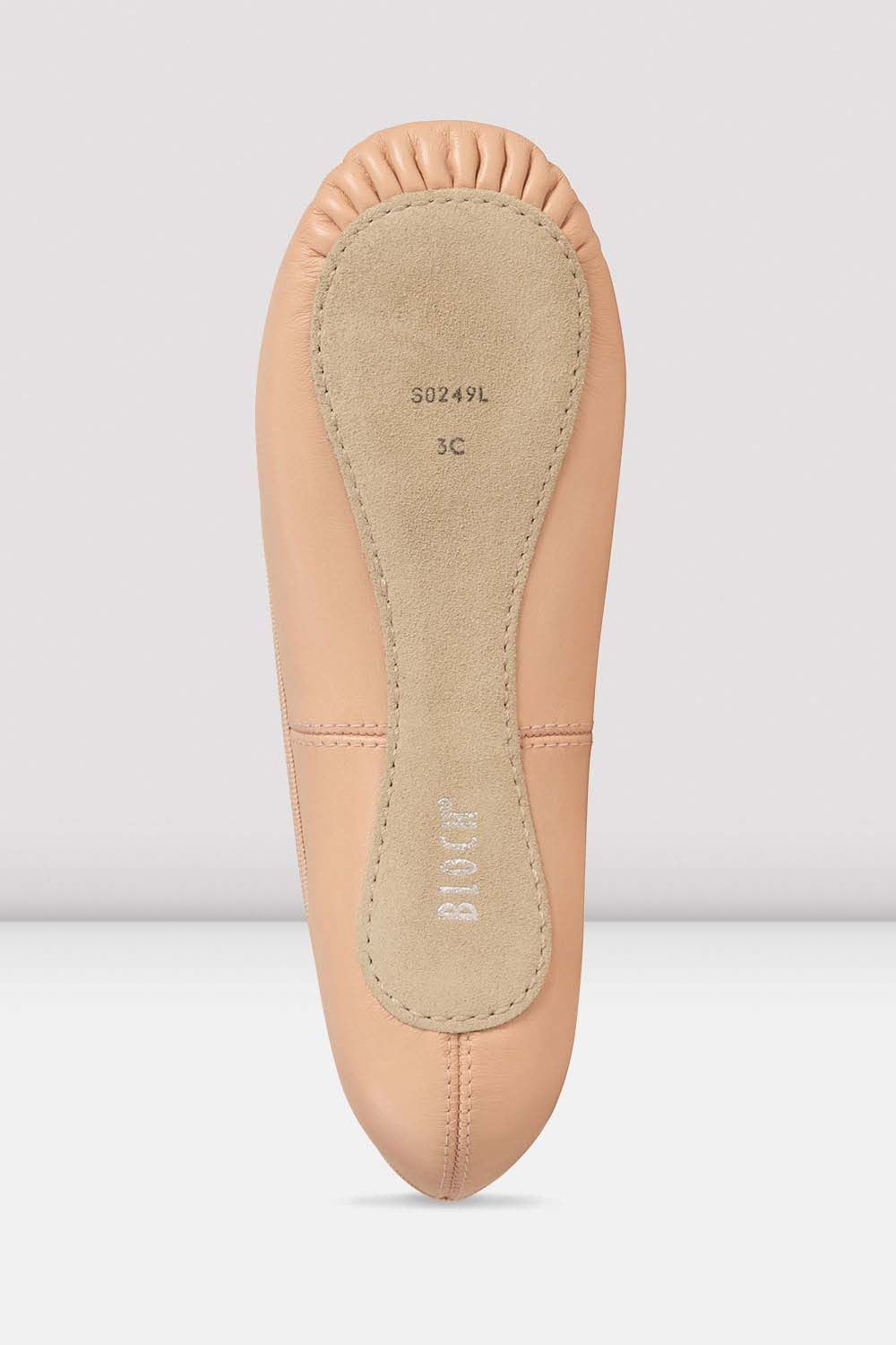 Childrens Giselle Leather Ballet Shoes - BLOCH Dance US
