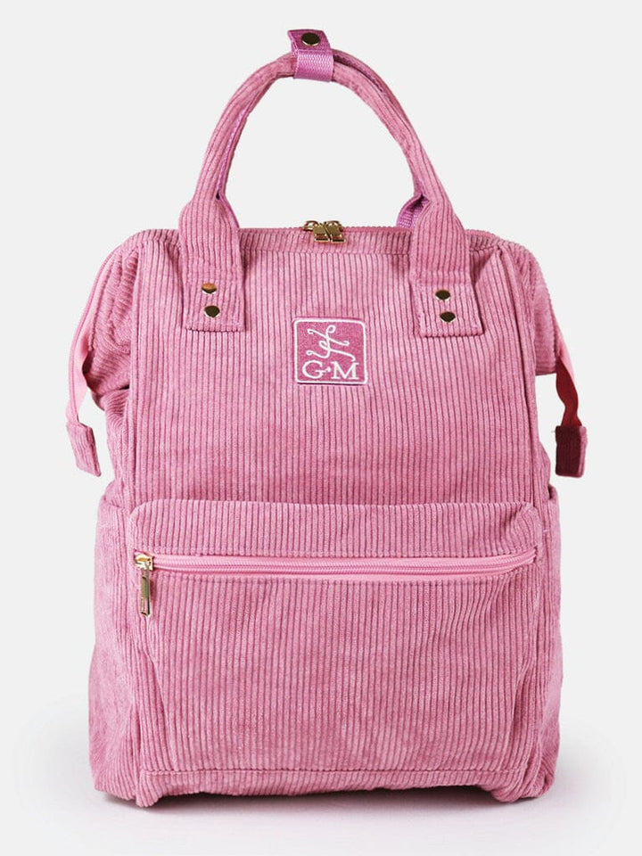 Gaynor Minden Corduroy Studio Bag-Pink