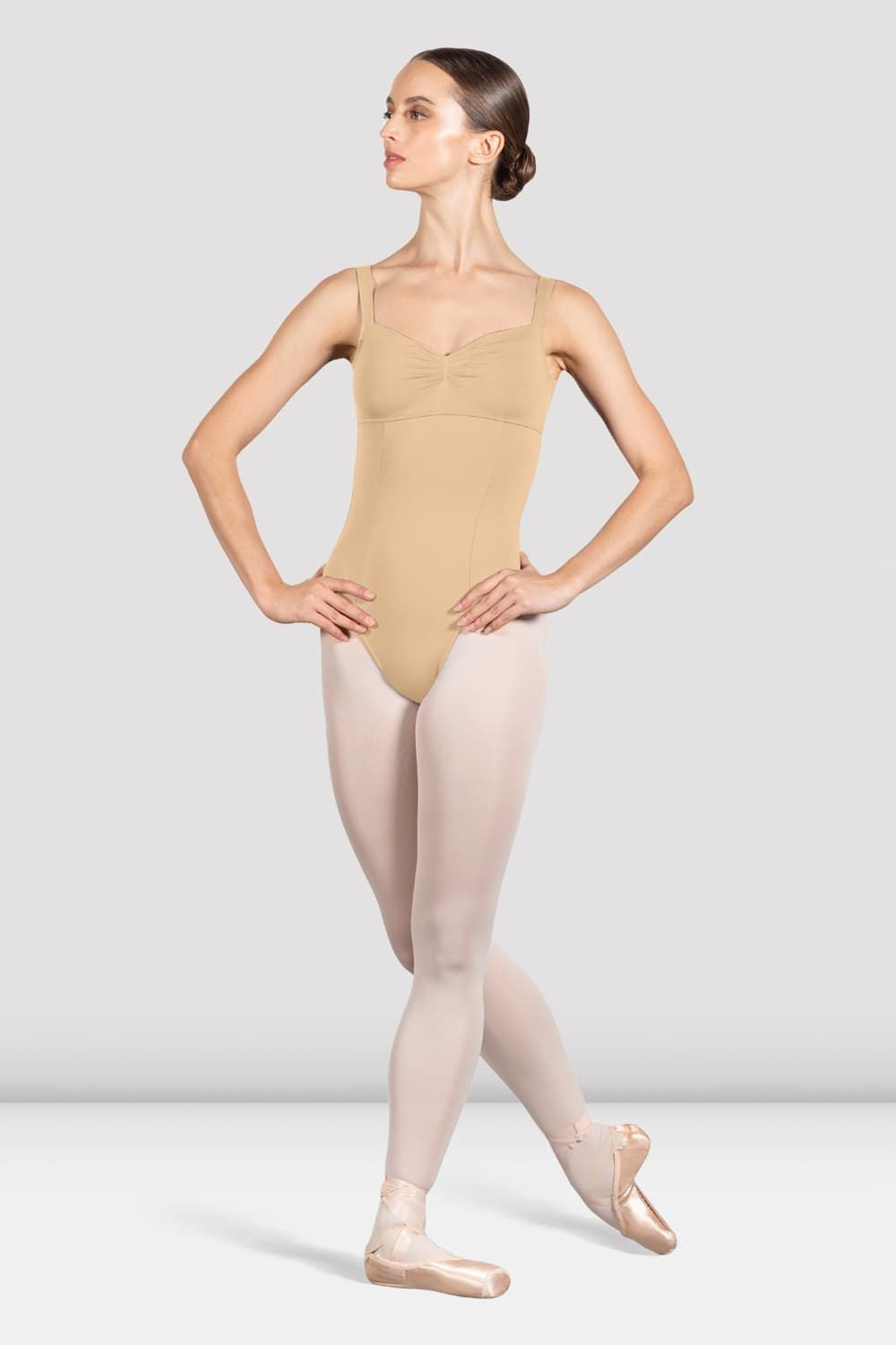 Ladies Ava Tank Leotard - L4265 - Sand