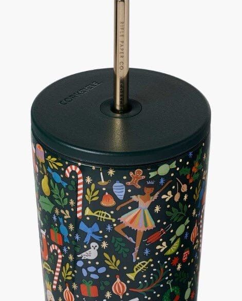 Holiday 24 oz. Cold Cup closeup