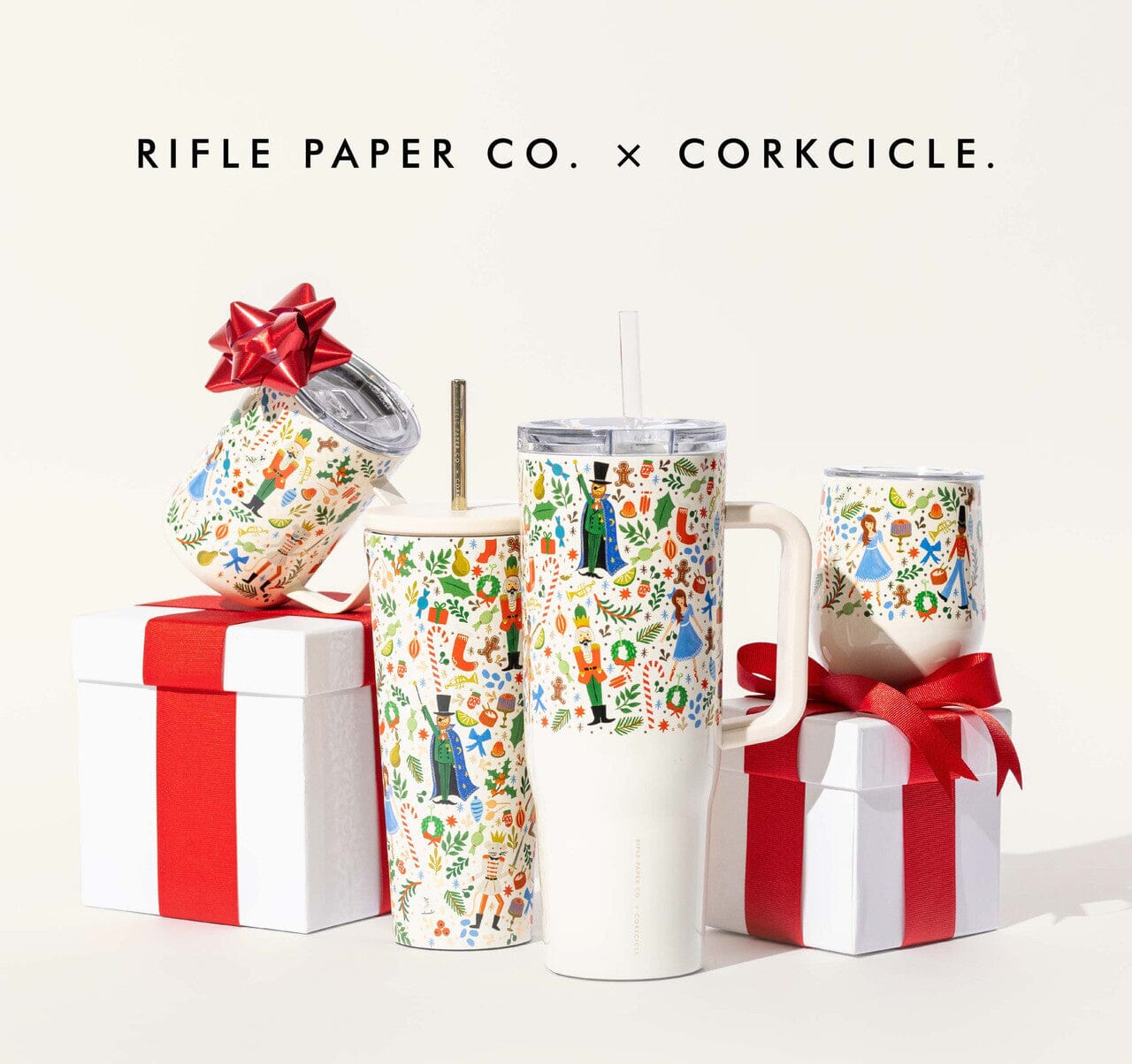 Corkcicle x The Rifle Paper Co. Wine Glass - Thumbnail 2
