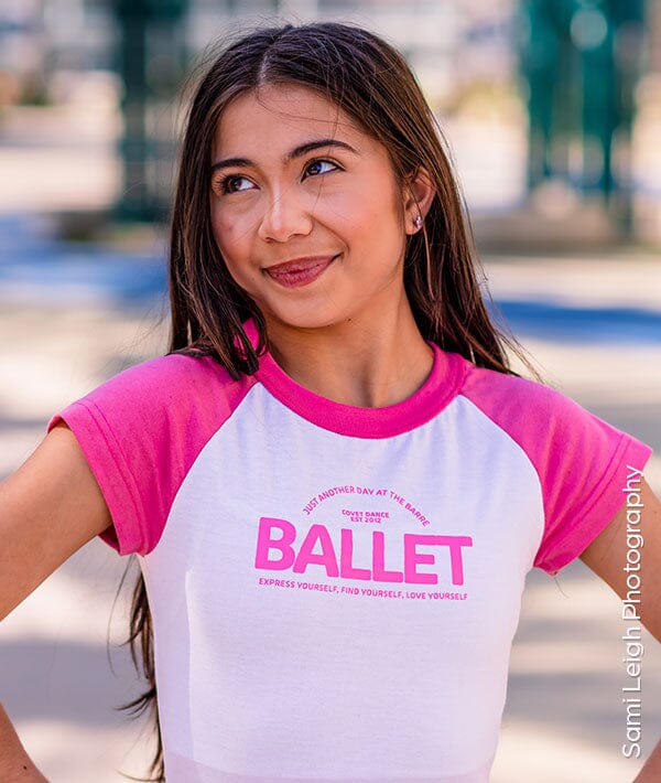 Just Another Day BALLET Raglan Tee