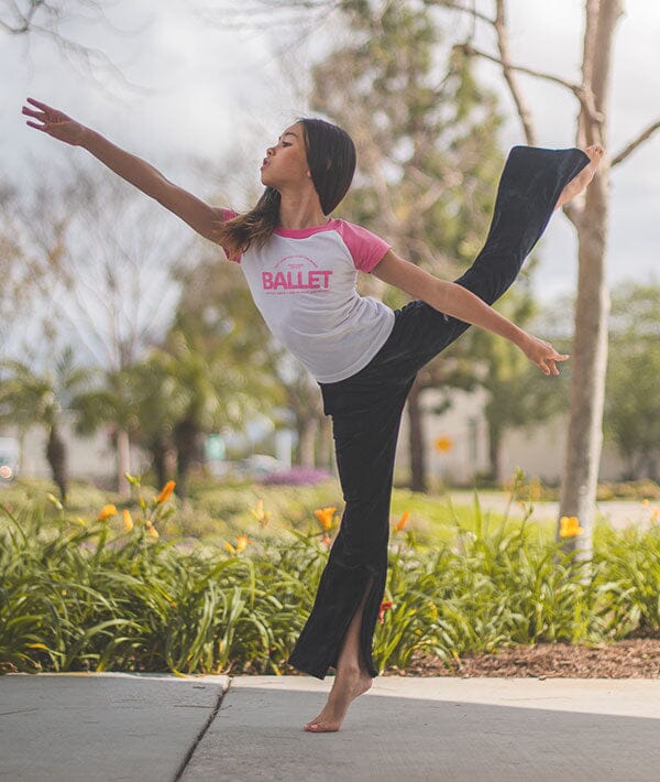 Just Another Day BALLET Raglan Tee5