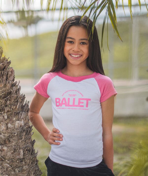 Just Another Day BALLET Raglan Tee4