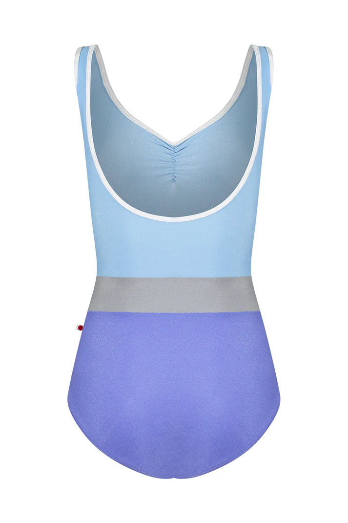 Lucy tank leotard from Yumiko back view on white background