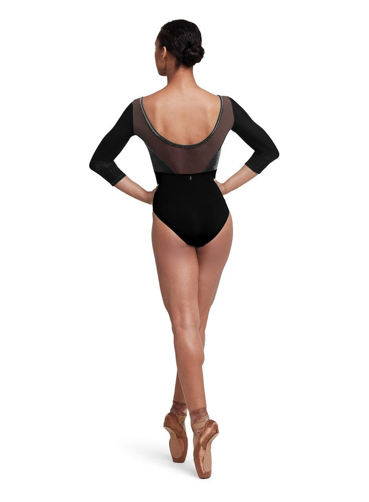 Bloch L5236 Scoop Neck 3/4 Sleeve Leotard