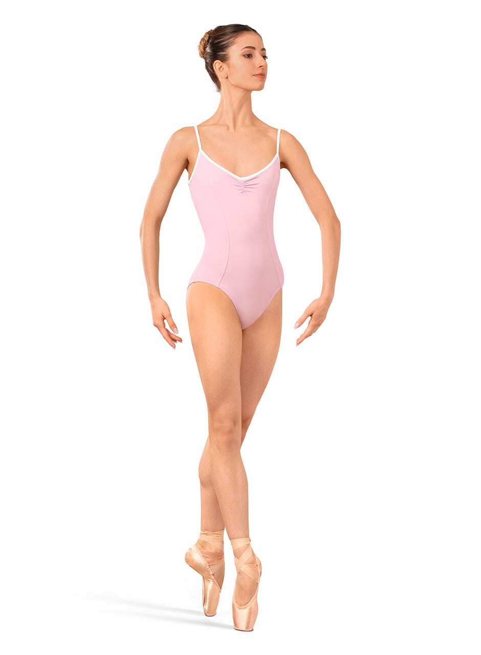 Bloch Arve Deep V Camisole Leotard with Princess Seams -Closeout