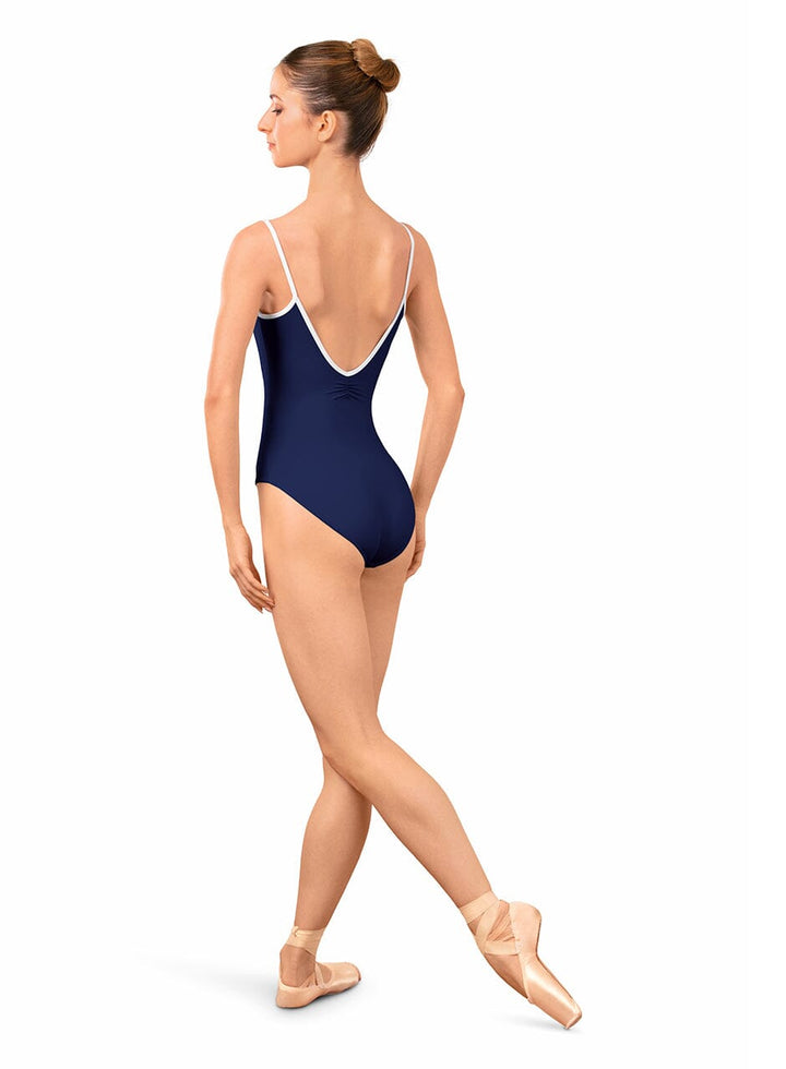 Bloch Arve Deep V Camisole Leotard with Princess Seams -Closeout