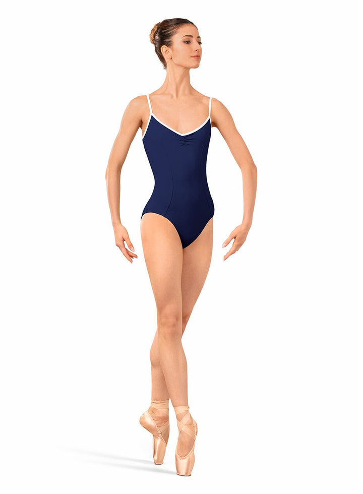 Bloch Arve Deep V Camisole Leotard with Princess Seams -Closeout
