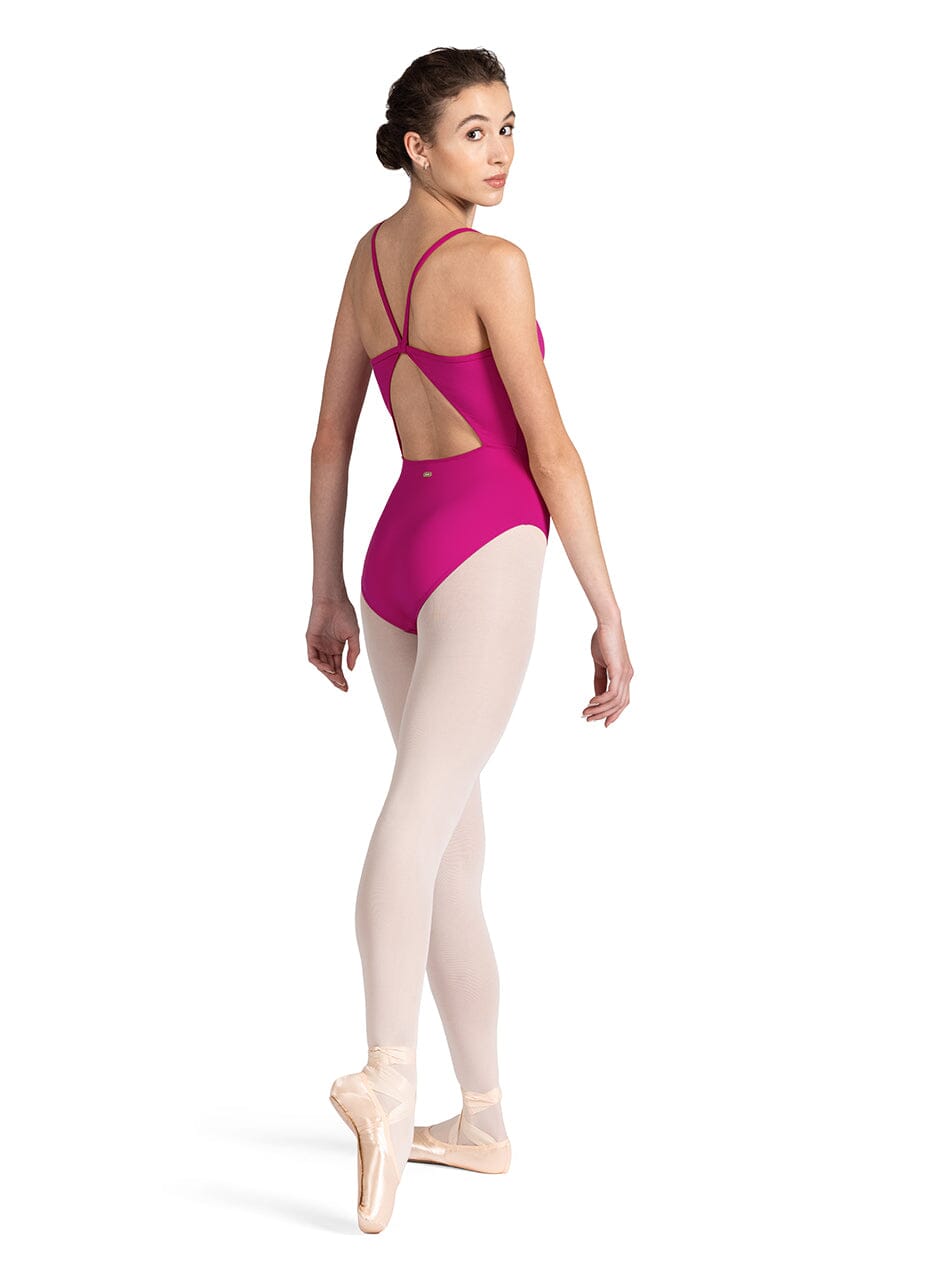 Mirella M2189LM/M2189TM Camisole Leotard Electric Pink