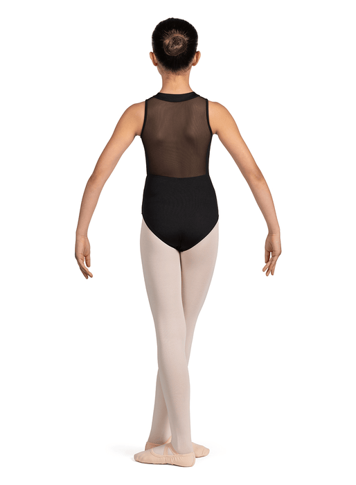 Mirella M491C Zip Front Tank Leotard