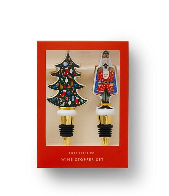 Nutcracker Wine Stopper Box Set